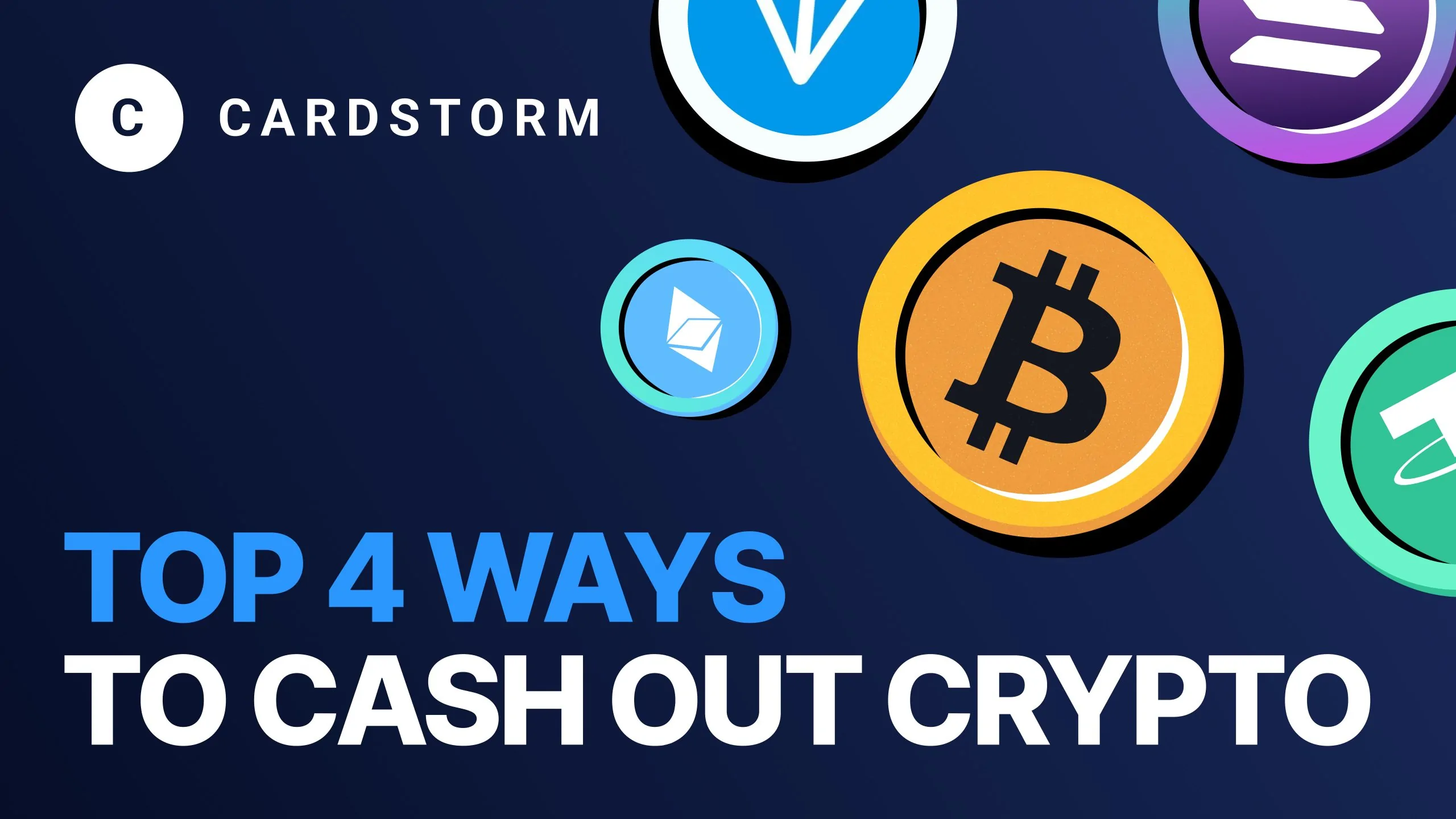 Top 4 ways to cash out crypto