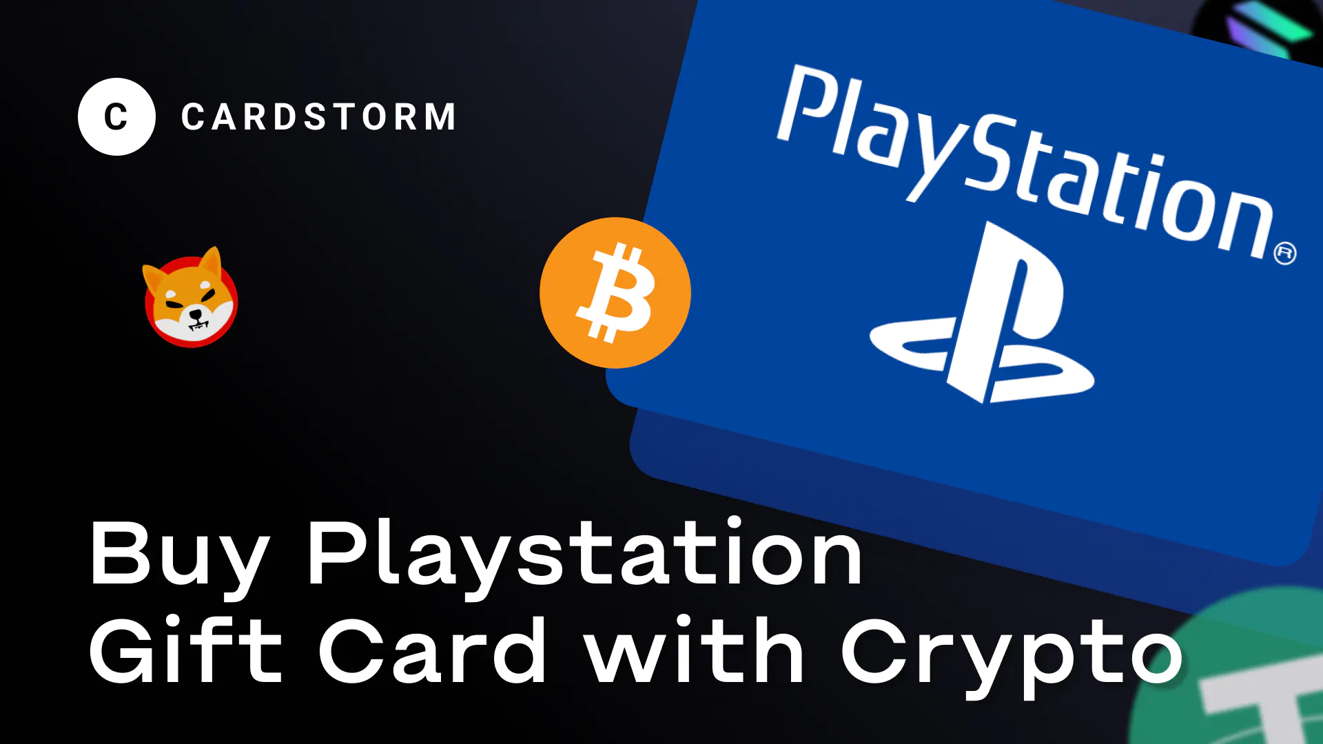 Buy Playstation gift card with crypto