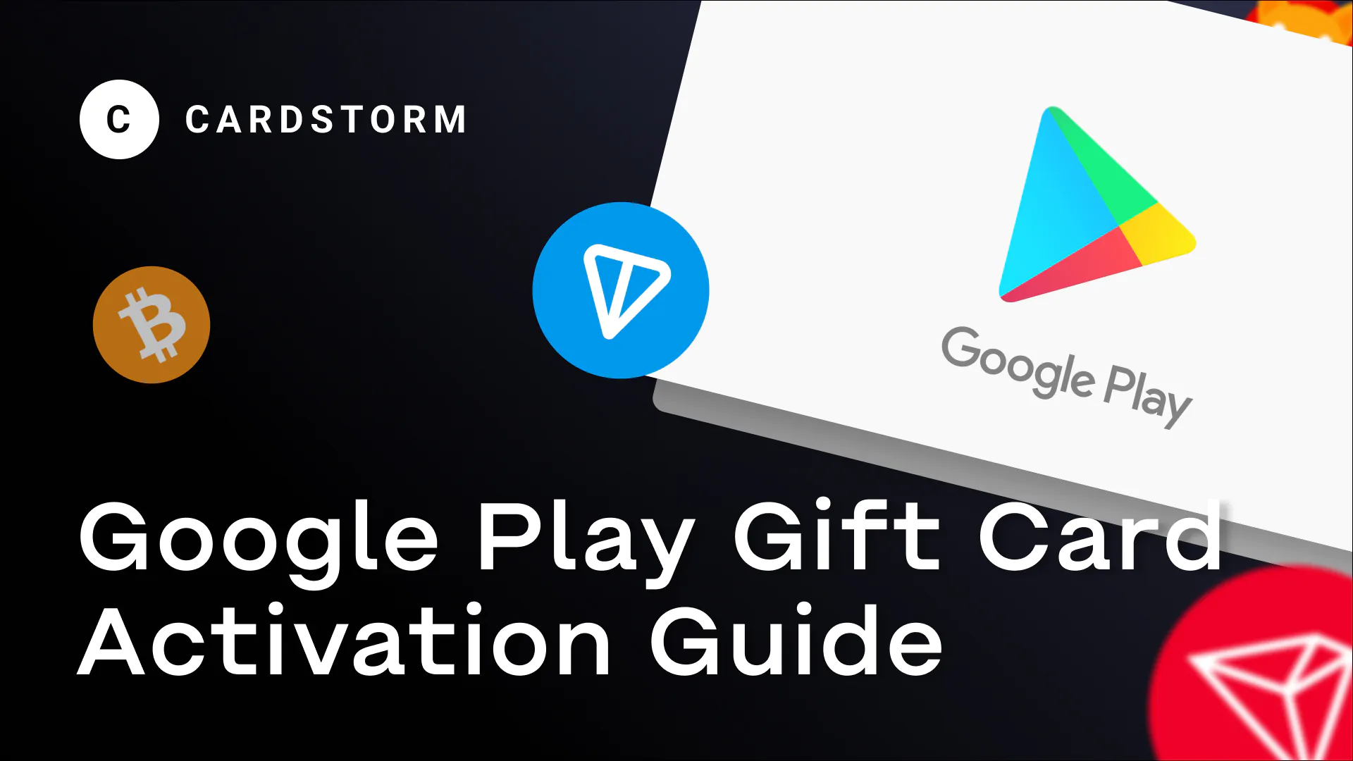 Google play gift card activation