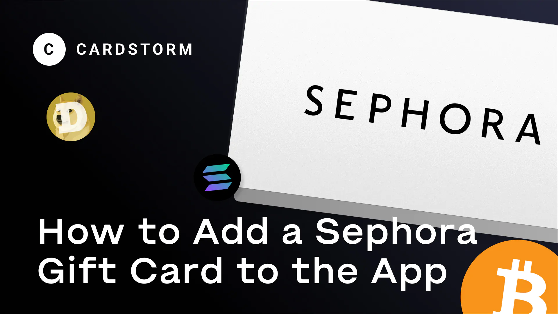add sephora gift card to app