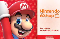 Nintendo eShop Gift card with bitcoin
