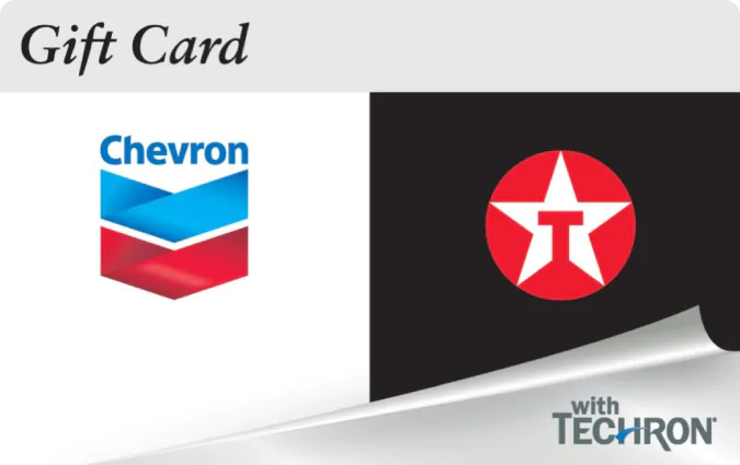 Chevron Texaco Gift Card