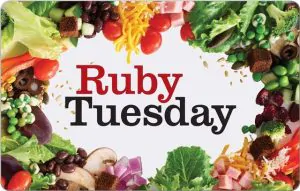 Ruby Tuesday US Gift Card