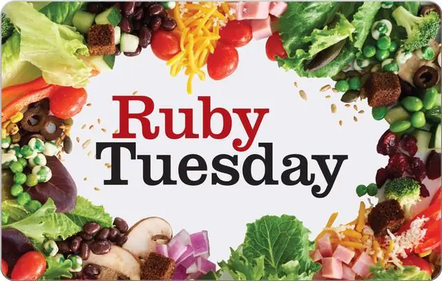 Ruby Tuesday US Gift Card