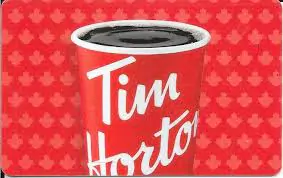 Tim Hortons CA Gift Card