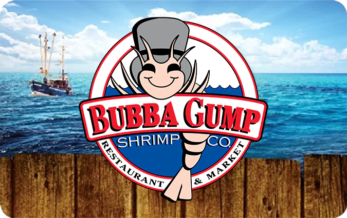 Bubba Gump Gift Card