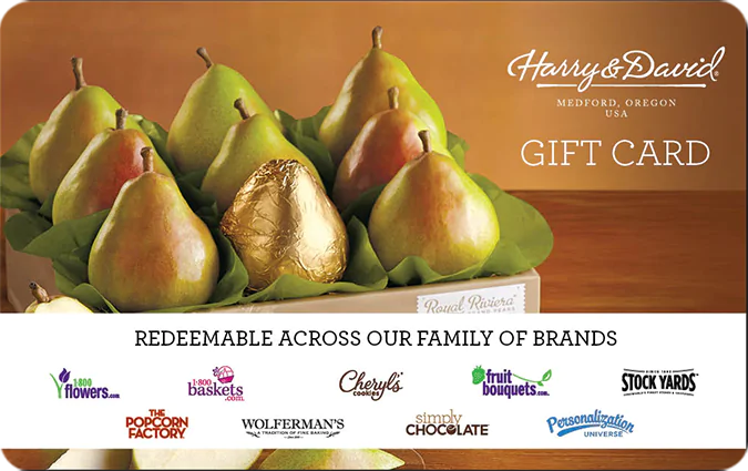 Harry n' David Gift Card
