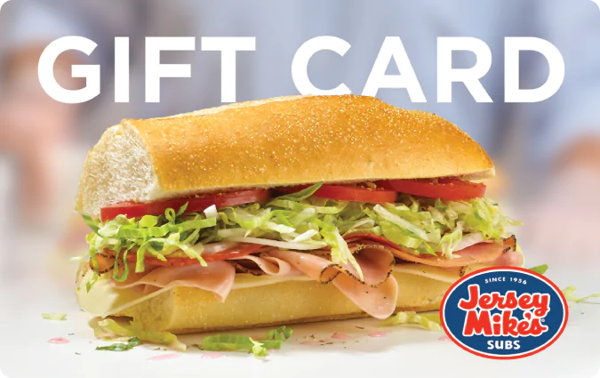 Jersey Mike Gift Card