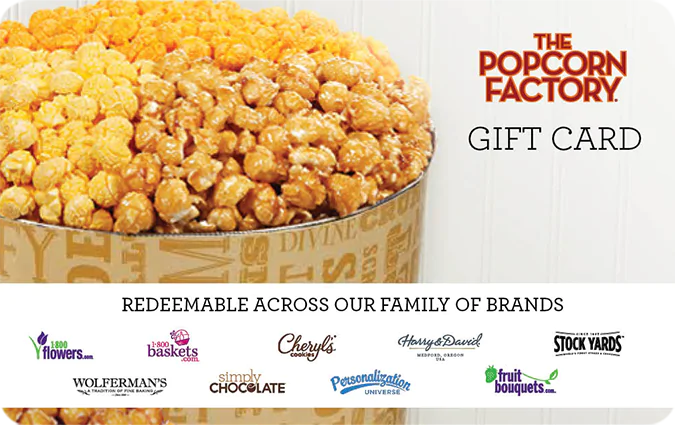 The Popcorn Factory Gift Card