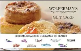 Wolferman’s US Gift Card